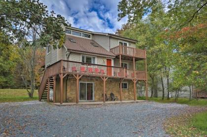 Poconos Home with Game Room by Lake Towamensing!